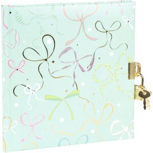 Diario Goldbuch Ribboné taupe 16x16 cm, taupe,...