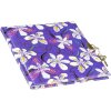 Diario Goldbuch Orchid Mood purple 16x16 cm 96 páginas dorado