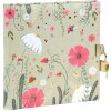 Diario Goldbuch Secret Garden Time To Bloom 16,5 x 16,5 cm, Dorado