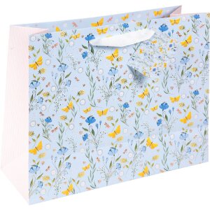 Bolsa regalo Goldbuch Secret Garden Blue 27x13 cm