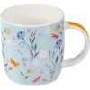 Taza de porcelana Goldbuch Secret Garden Blue, color azul