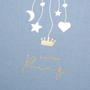 Libro de registro de bebé Goldbuch Wolkenpoesie azul 24x22 cm