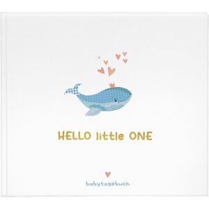 Goldbuch Babytagebuch Little Splash 24x22 cm, 100 illustrierte Seiten