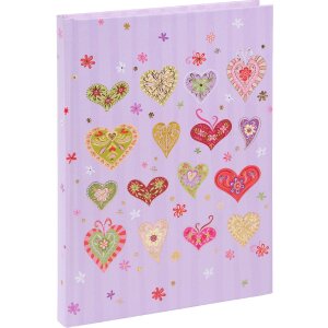Goldbuch Notizbuch Sweet Beat 15x22 cm, Gold, DIN A5