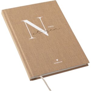 Goldbuch Notizbuch mit Lesezeichen 15x22 cm 200 Seiten Leinen