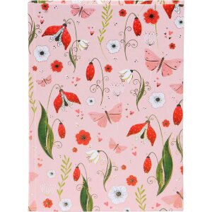 Libro de notas Goldbuch Secret Garden rosa 15x22 cm con...