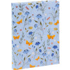 Goldbuch Notizbuch Secret Garden Blue 15x22 cm mit Goldprägung und Fadenheftung