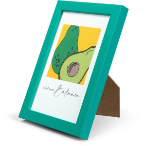 Marco de fotos Goldbuch Lunaro 10x15 cm verde con vidrio normal