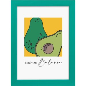 Marco de fotos Goldbuch Lunaro 13x18 cm verde con vidrio...