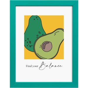 Marco de fotos Goldbuch Lunaro 15x20 cm verde con vidrio...