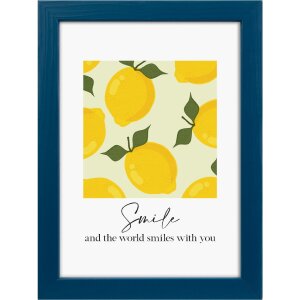 Marco de fotos Goldbuch Lunaro indigo 13x18 cm con vidrio normal