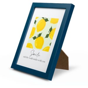 Marco de fotos Goldbuch Lunaro indigo 13x18 cm con vidrio normal