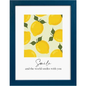 Marco de fotos Goldbuch Lunaro indigo 15x20 cm con cristal normal