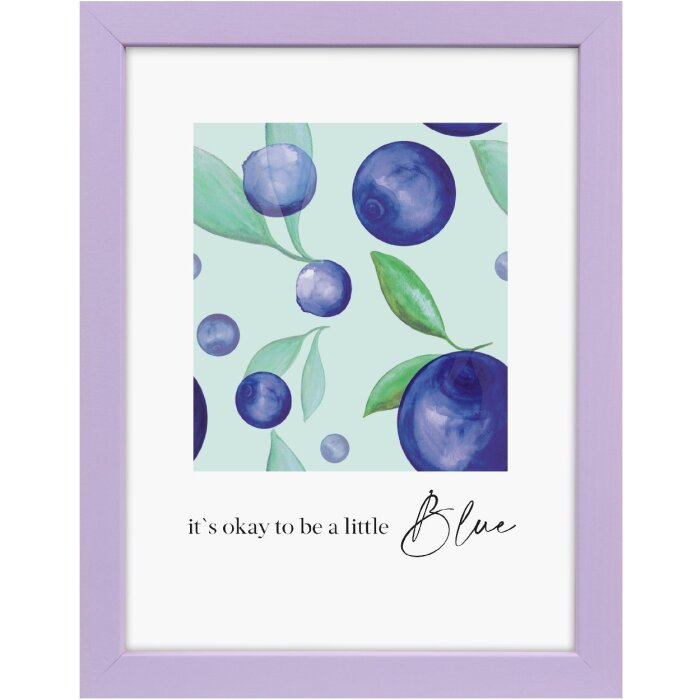 Marco de fotos Goldbuch Lunaro lila suave 15x20 cm