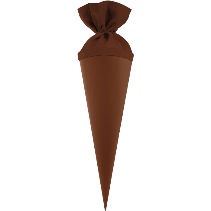 Tienda de regalo para hermanos Goldbuch con cierre de fieltro chocolate 10x30 cm