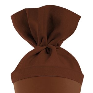 Tienda de regalo para hermanos Goldbuch con cierre de fieltro chocolate 10x30 cm