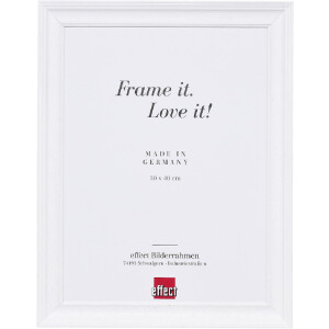 Espejo Effect Profil 2420 Marco de madera 5 colores hasta 70x100 cm