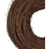 Corona de decoración Clayre & Eef Rattán Marrón Ø 40 cm Altura 12 cm