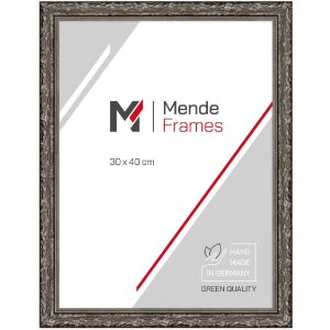 Marco Barroco de Madera MendeFrames H530 Plata 21x29,7 cm...