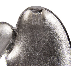 Decoración de pared con alas de ángel Clayre & Eef plateado 46 cm