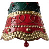 Campana de decoración Clayre & Eef 6Y5987 Rojo-Verde Ø 24x31 cm