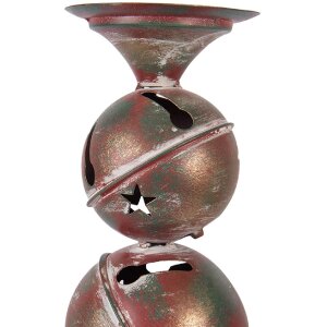 Candelabro de cobre Clayre & Eef 6Y5988 Ø 16 cm x 44 cm