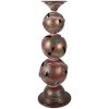 Candelabro de cobre Clayre & Eef 6Y5988 Ø 16 cm x 44 cm