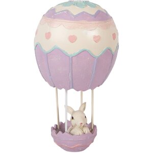 Decoración de conejo en globo de aire caliente...