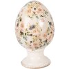 Huevo decorativo Clayre & Eef Beige-Rosa Ø 15x24 cm