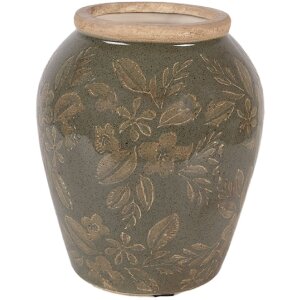 Vaso de cerámica Clayre & Eef 6CE2411S...