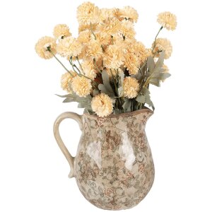 Copa decorativa Clayre & Eef 20x16x20 cm Beige con...