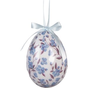 Set de 6 colgantes de huevo Clayre & Eef Ø 7x10 cm