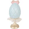 Decoración de huevo Clayre & Eef 6PR5951 Azul-Gold Ø 12x28 cm