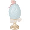 Decoración de huevo Clayre & Eef 6PR5951 Azul-Gold Ø 12x28 cm