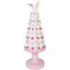 Decoración de pastel Clayre & Eef 6PR5960 Ø 14x39 cm Rosa-Blanco
