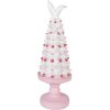 Decoración de pastel Clayre & Eef 6PR5960 Ø 14x39 cm Rosa-Blanco