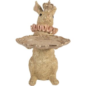 Decoración de conejo con cuenco Clayre & Eef...