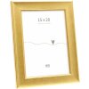 Marco de fotos Deknudt S244 dorado 15x20 cm con perfil biselado