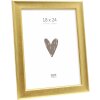 Marco de fotos Deknudt S244 dorado 18x24 cm