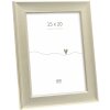 Marco de fotos Deknudt S244 plata 15x20 cm con perfil biselado