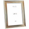 Marco de fotos Deknudt S244 bronce 10x15 cm con perfil biselado