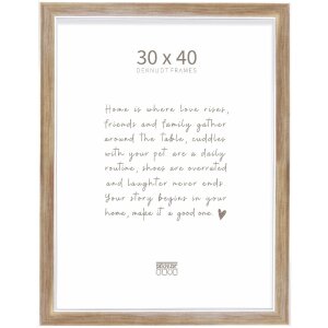 Marco de fotos Deknudt S244 bronce 30x40 cm