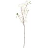 Decoración de ramo con flores Clayre & Eef Blanco y Verde 10x12x90 cm