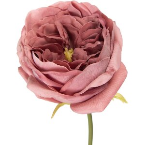 Flor de arte rosa y verde Clayre & Eef 5PL0237P 9x9x35 cm