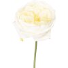 Flor artificial rosa Clayre & Eef 9x9x35 cm Blanco-Verde