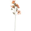 Decoración Clayre & Eef con ramo de flores naranja y verde 8x20x82 cm