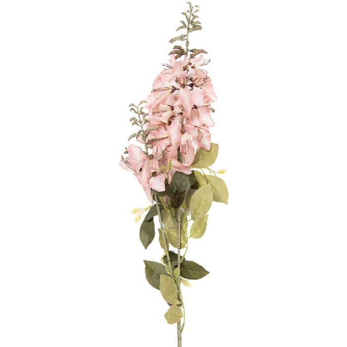 Decoración de ramo con flores Clayre & Eef Rosa Verde 10x13x100 cm