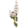 Decoración Rama con Flores Blanco-Verde 10x13x100 cm