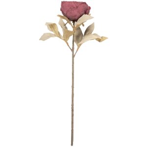 Flor artificial Clayre & Eef 5PL0266R Rojo-Verde 11x11x62 cm