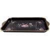 Tablet Clayre & Eef 66438 38x27x2 cm Negro-Rosa